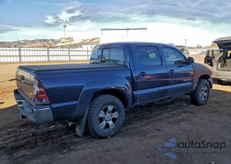 2013 Toyota Tacoma Double Cab from USA, damaged, VIN 3TMLU4EN6DM119896